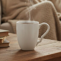 Home Deco and More Gradient Ribbed-edge Mug, Packshot View