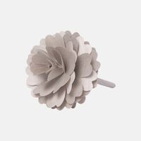 Peony Cotton Flowers Gray Fragrance