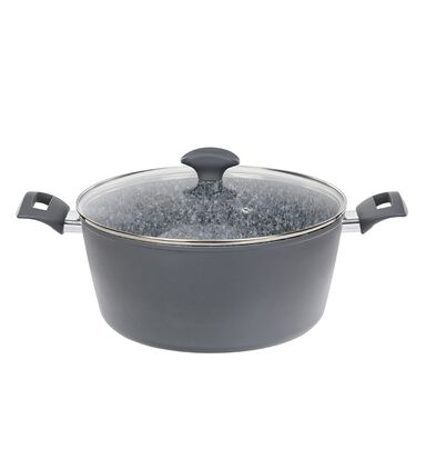 Granite Glass Stockpot