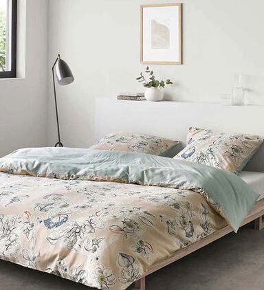 Marco Polo Kerava Cotton Satin Bed Set, Multicolor, 160x220-cm, Packshot View