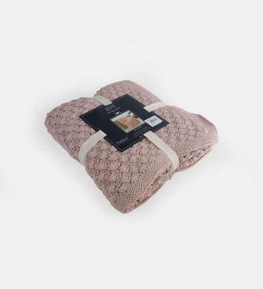 Cannon Knitted Cotton Accent Home Throw, Packshot View