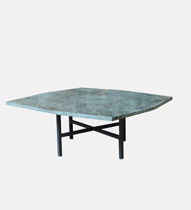 Home Deco and More Parson Marble Iron Coffee Table, Packshot View