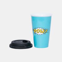 Pow Printed Travel Mug