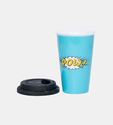Pow Printed Travel Mug