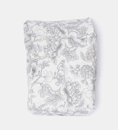 Home Deco and More Charline Floral Cotton Satin Bed Set, Multicolor, 200x200-cm, Packshot View