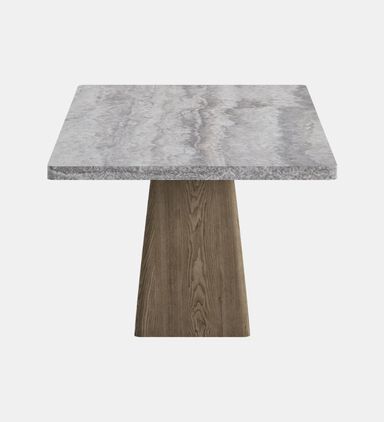 Home Deco and More Wood Base Rectangle Dining Table, Packshot View