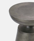 Home Deco and More Stan Antique Nickel Side Table, Packshot View