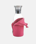 Eva Solo Zip-up Cover Borosilicate Carafe, Red, 1-l, Packshot View