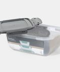 Plastic Lid 3-piece Storage Box Set