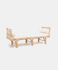 Charmella Rattan Polished Daybed