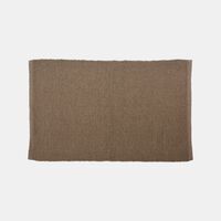 Woven Recycled Cotton Plush Striped Rug