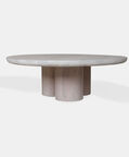 Home Deco and More Spherical Acacia Wood Coffee Table, Packshot View