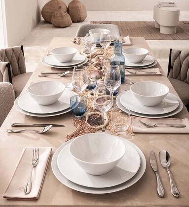 Porcelain Cereal Plate - 24 Cm