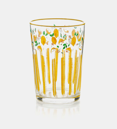 Home Deco and More Strawberry-print Drinking Glass, Packshot View