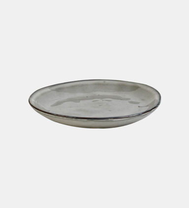 Home Deco and More Cream Porcelain Dinner Plate, Packshot View