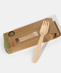 Wood 40-piece Forks Set