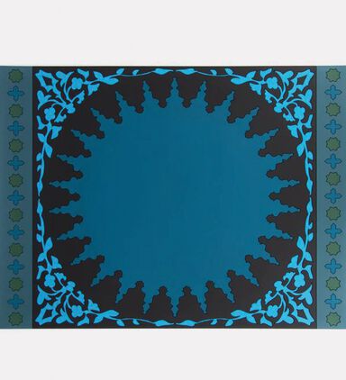Images d Orient Placemate Mosaic Blue Set Of 2 Pieces, Packshot View
