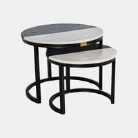 Home Deco and More Weston Side Tables 2-piece Set, Packshot View