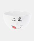 Stoneware Smiling Face Bowl