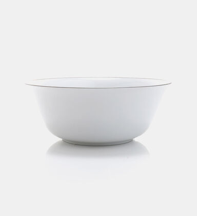 Guy Degrenne Eclipse Galon Porcelain Salad Bowl, Packshot View