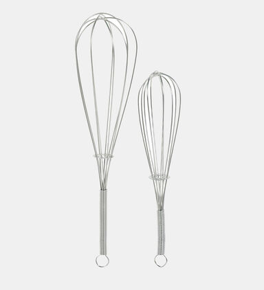 Stainless Steel Whisk 2-piece Set
