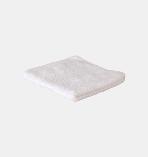 Fabric Bordered Bath Towel