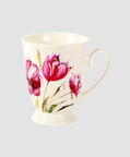 Home Deco and More Flowerfield Flroal Mug, Tulip, Packshot View
