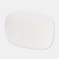 Home Deco and More Plush Textured Pouf Cushion, Packshot View