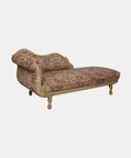 Home Deco and More Antoinette Chenille Digital Printed Chaise, Packshot View