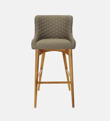 Home Deco and More Coco Quilt Bar Chair, Taupe, 53x46x103-cm, Packshot View