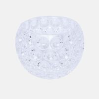 Minerva Crystal Round Vase 8x6 Cm