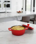 Staub Mini Oval Cocotte Pot, Red, 11-cm, Packshot View