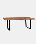 Home Deco and More Edge Wood Dinning Table, Packshot View