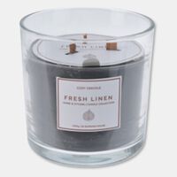 Home Deco and More Wooden Wick Scented Candle, Packshot View
