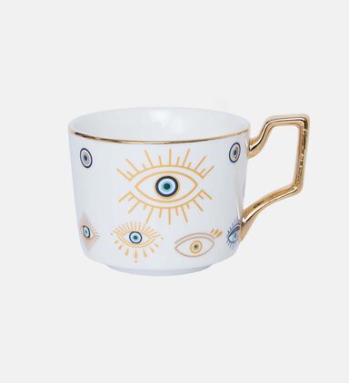 Eye Coffee Cup Tray Ceramic Set