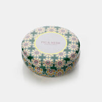 Printed Round Candle-in-glass