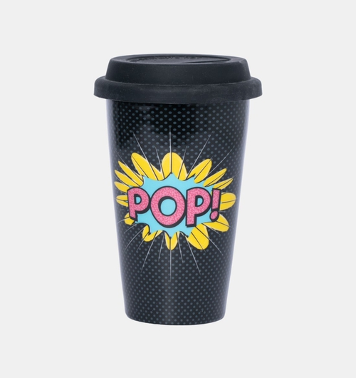Pop Printed Travel Mug