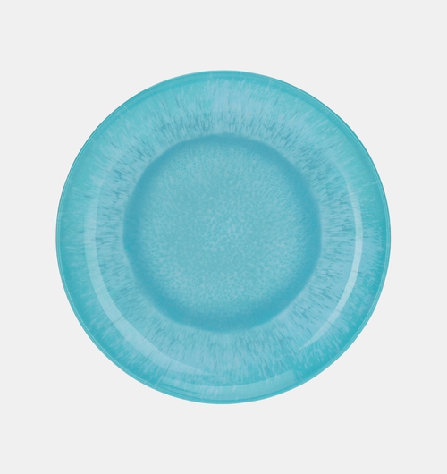 Melamine Two-tone Reactive Glaze Pattern Plate