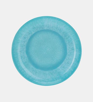 Melamine Two-tone Reactive Glaze Pattern Plate