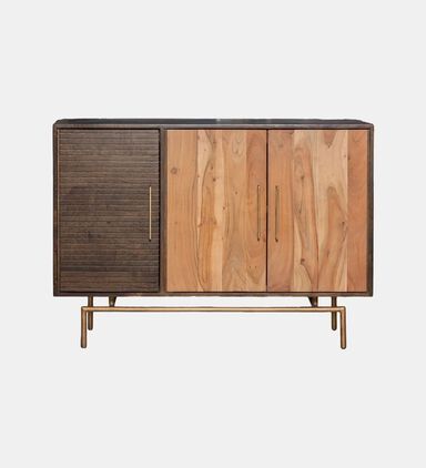 Home Deco and More Nordix Wood Sideboard, Packshot View