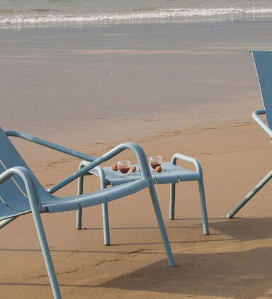 Fleole Aluminum Low Table