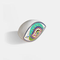 Home Deco and More Eye Table Decoration Colorful - 20.32 Cm, Packshot View