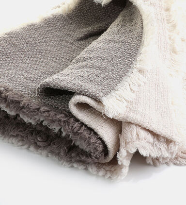 Carpi Wool Cotton Blend Throw