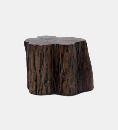Home Deco and More Tefon Acacia Wood Trunk Side Table, Packshot View