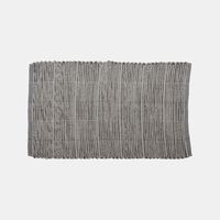 Recycled Cotton Plush Striped Rug