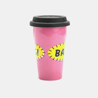 Rosanna Pellegrini Bang Porcelain Travel Mug, Packshot View