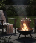 Home Deco and More Metal Four-legs Fire Bowl, Packshot View