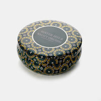Arabian-inspired Print Candle-in-glass
