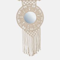 Macram Cotton Wall Mirror