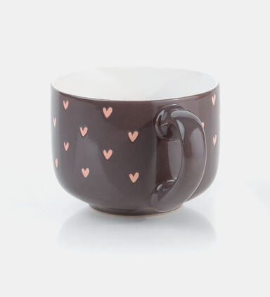 Home Deco and More Hearts Design Handled Mug, Packshot View